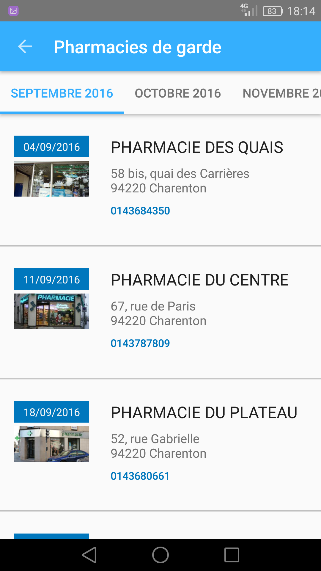 Pharmacies de garde