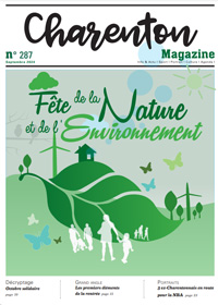 Couverture Charenton Magazine n°287
 septembre